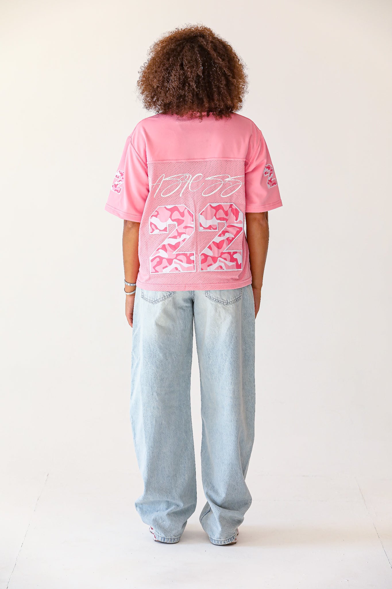 PINK 22 CAMO JERSEY