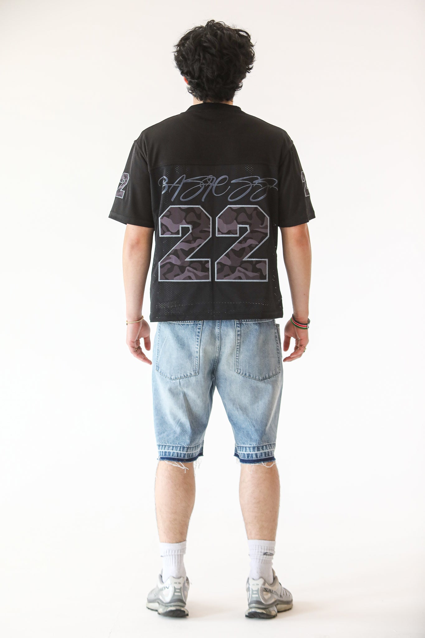 BLACK 22 CAMO JERSEY