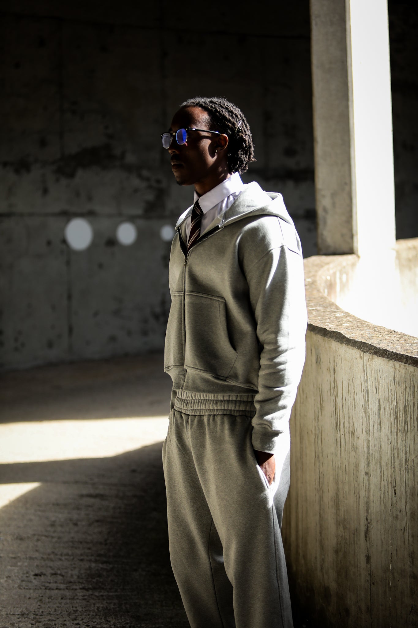 GREY CLOUD TRACKSUIT