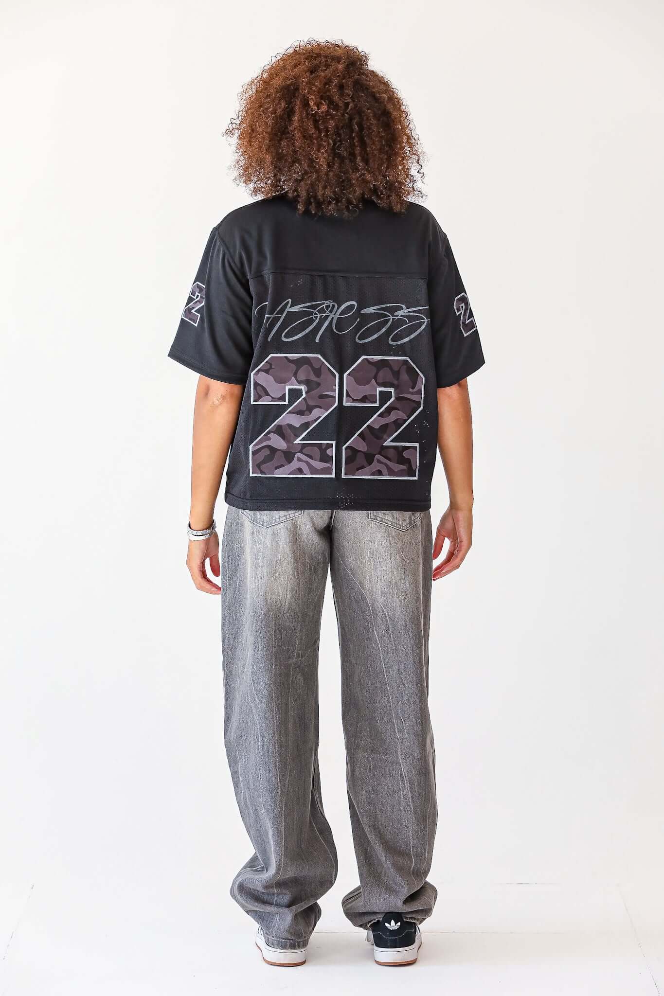 WMNS BLACK 22 CAMO JERSEY