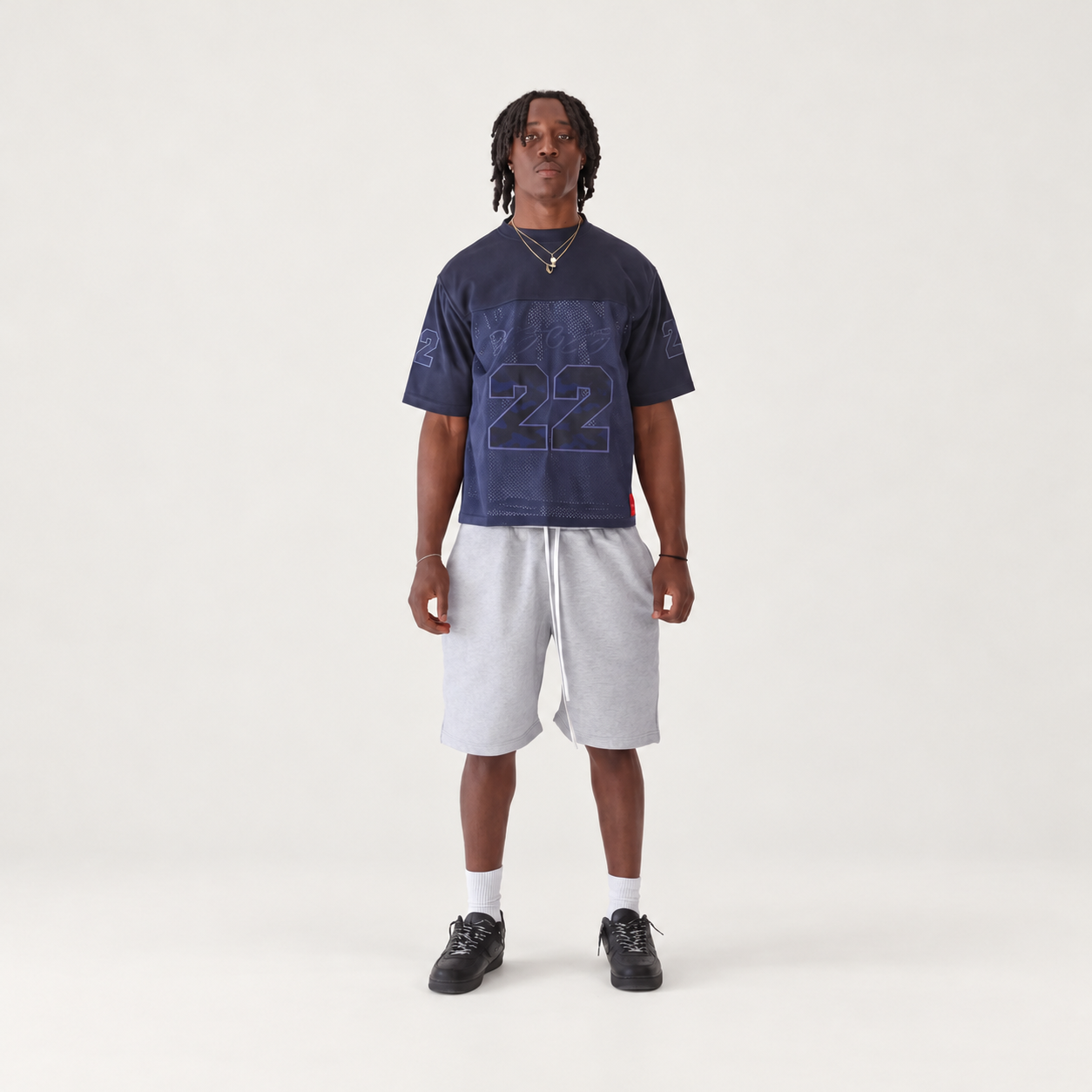 NAVY 22 CAMO JERSEY