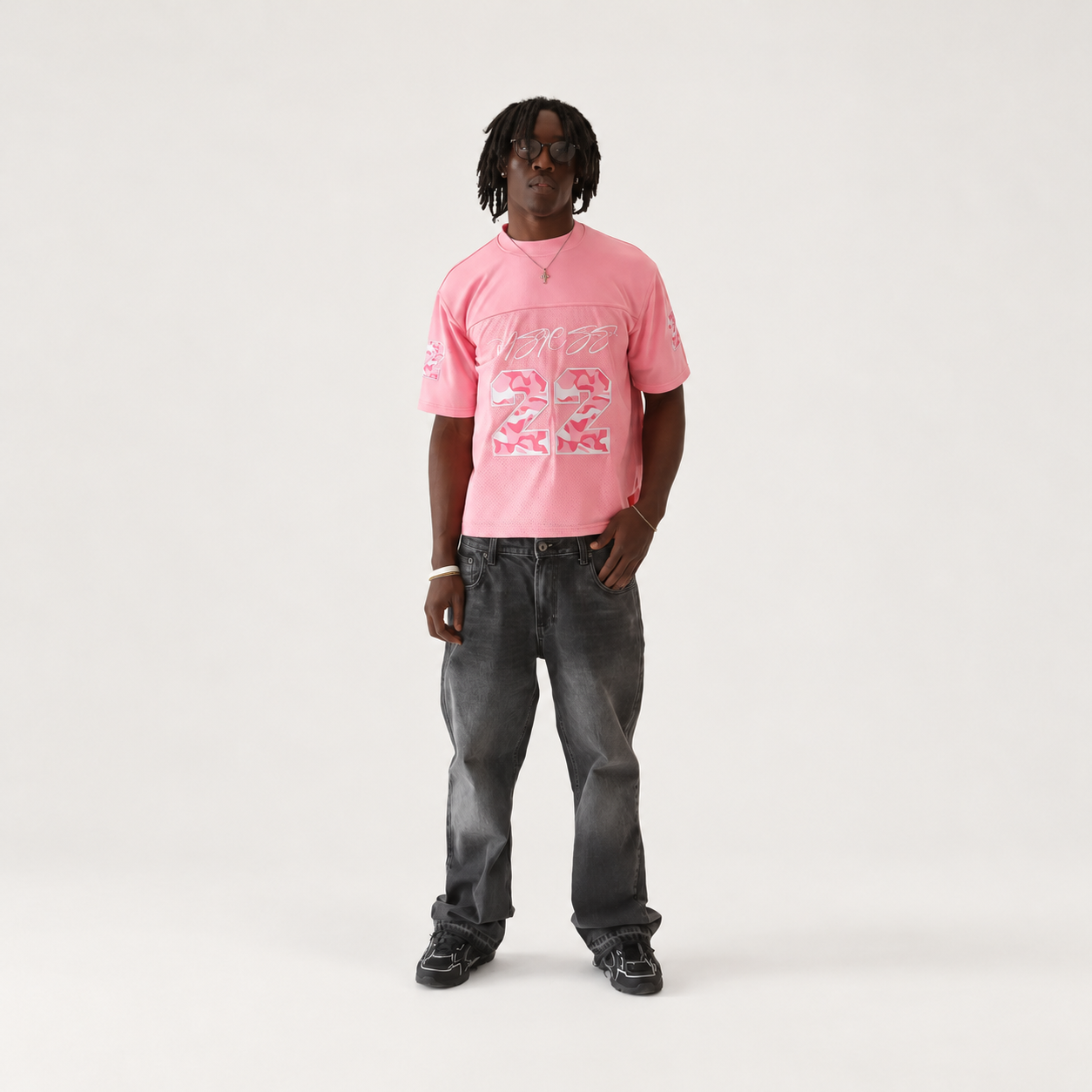 PINK 22 CAMO JERSEY