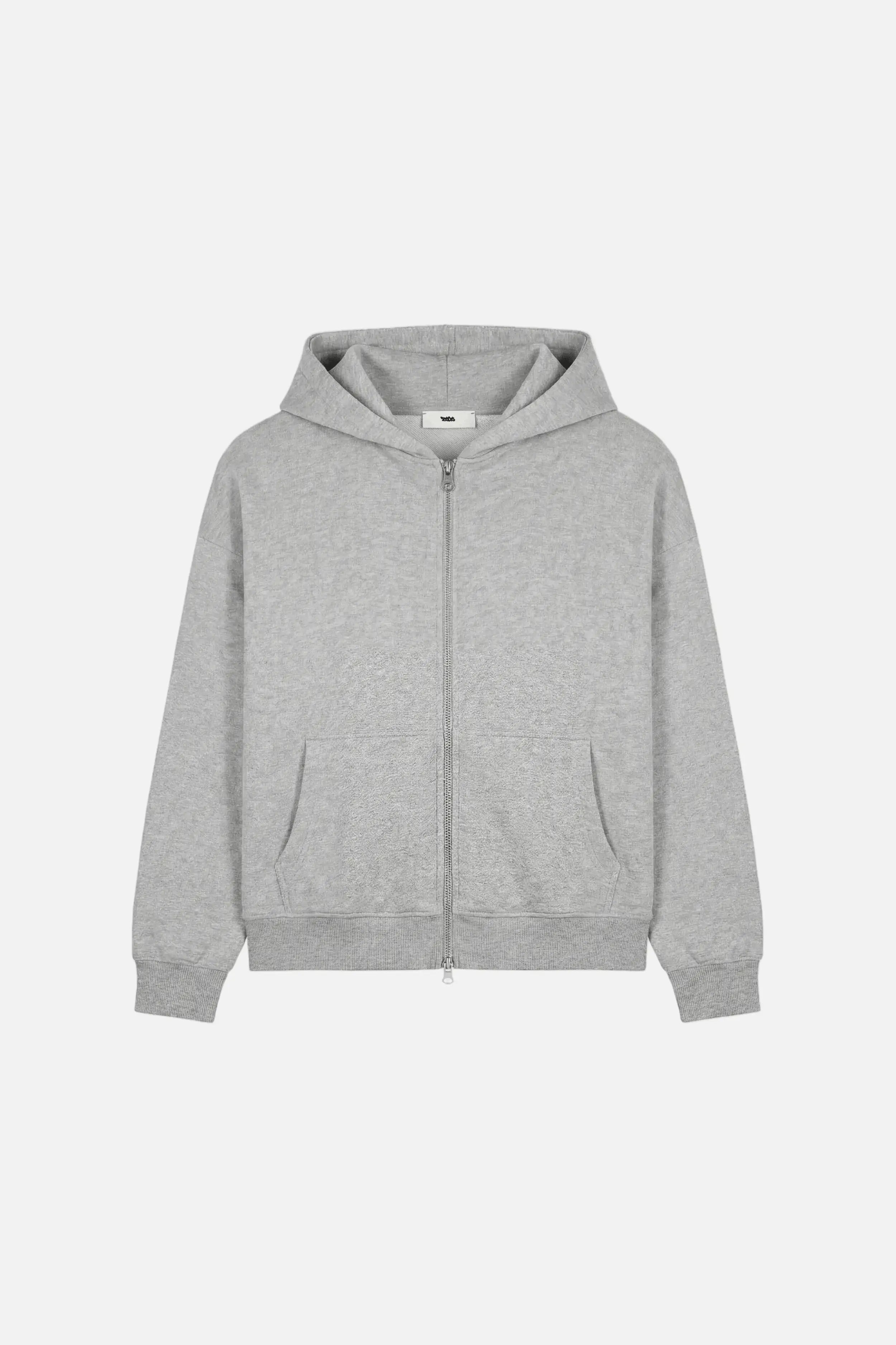 GREY CLOUD ZIP-UP
