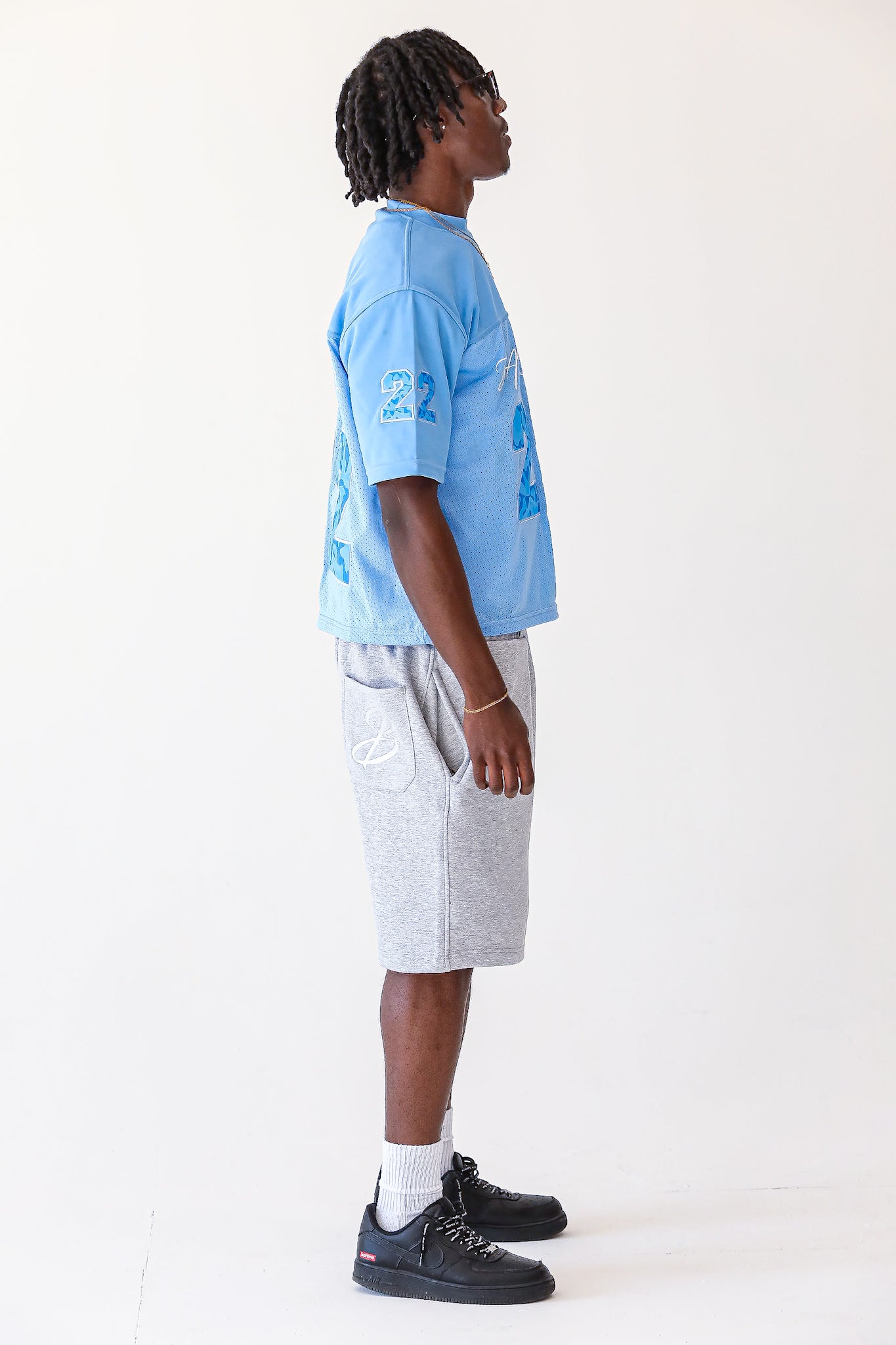 LIGHT BLUE CAMO JERSEY