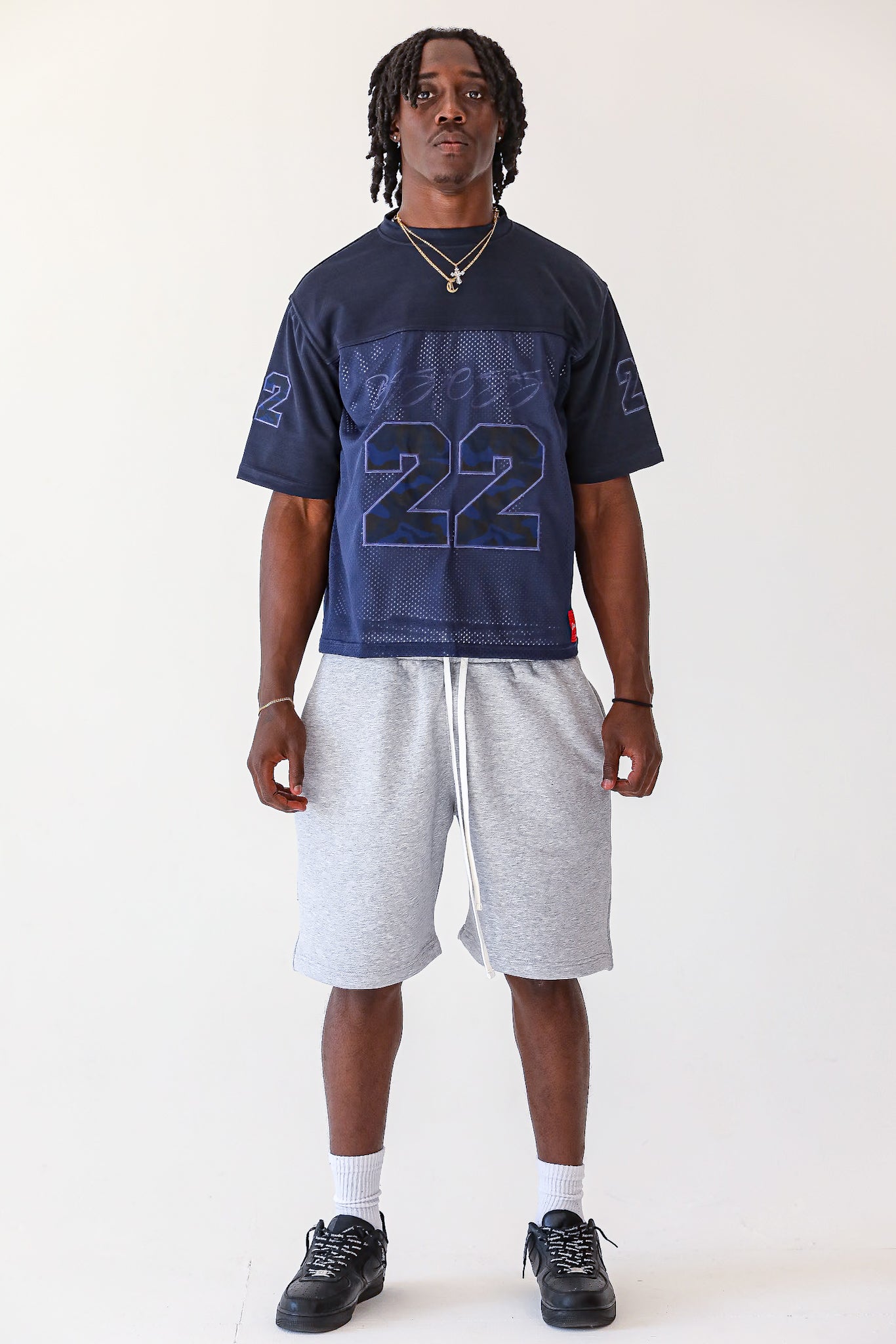 NAVY CAMO JERSEY
