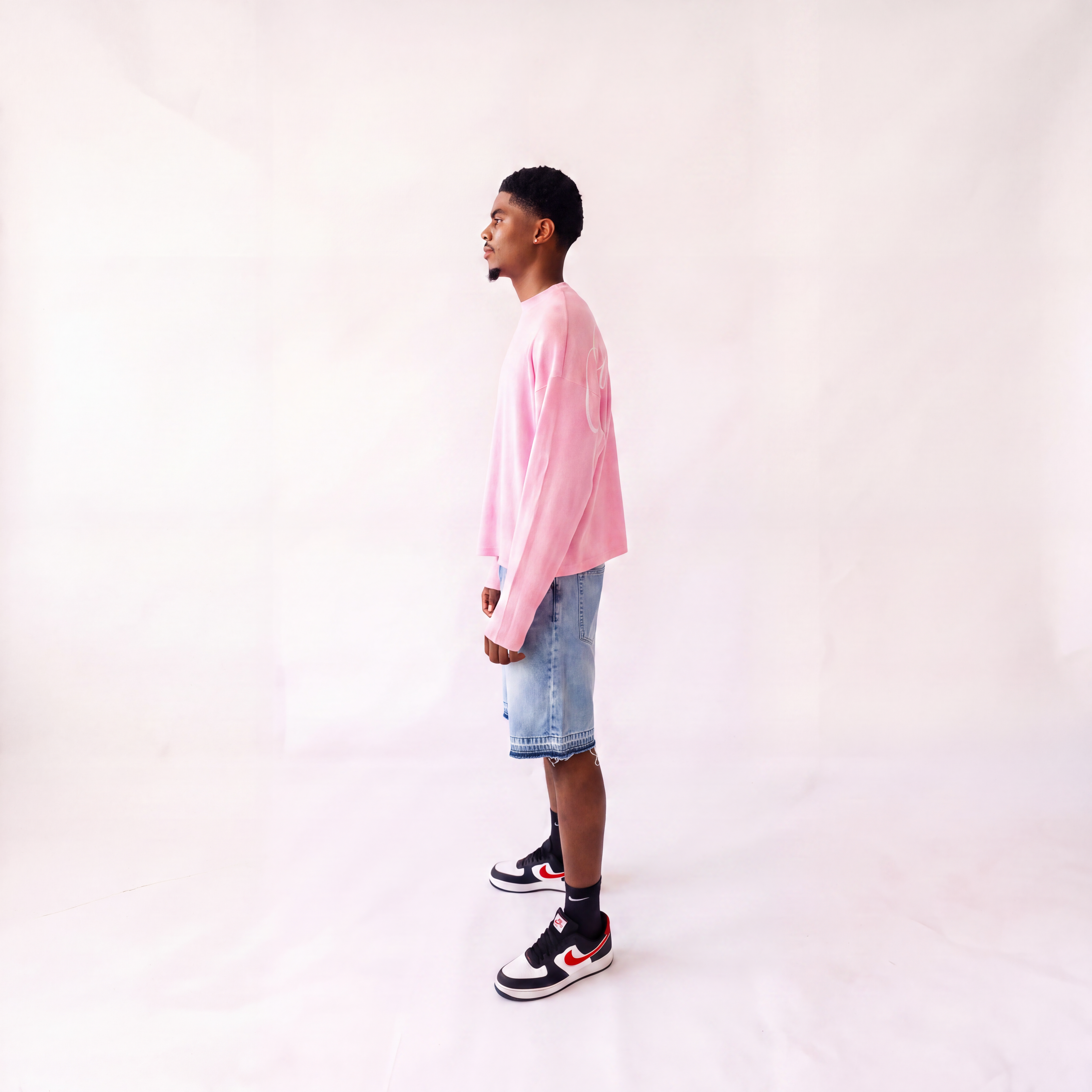 PINK WAFFLE LONGSLEEVE