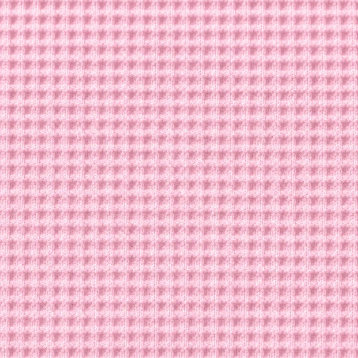 A close-up of a pink and white gingham fabric pattern, showing a classic checkered texture.