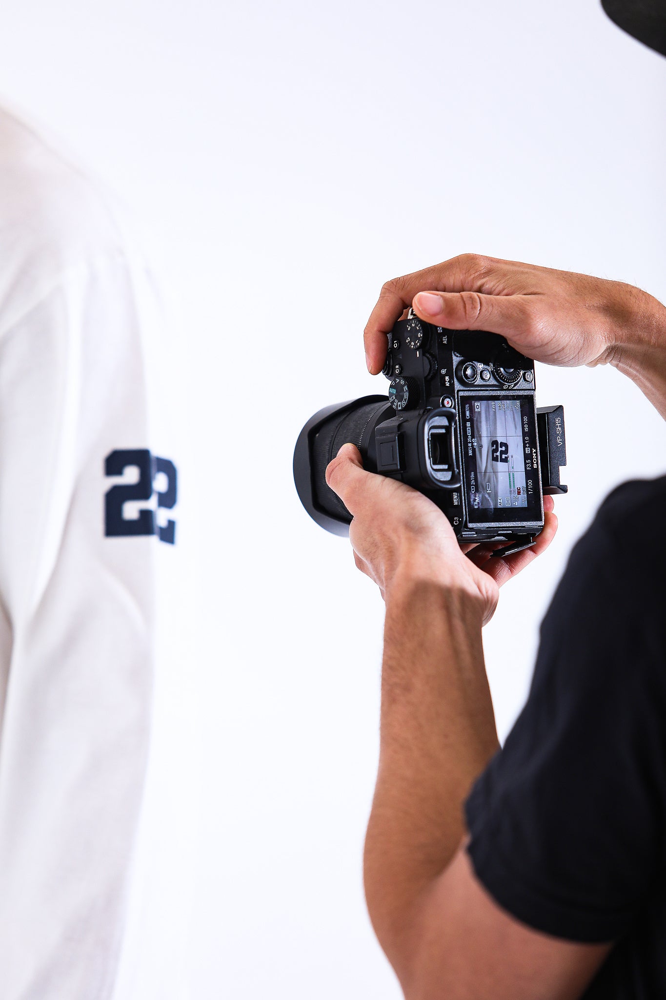 WHITE 22 LONG SLEEVE JERSEY