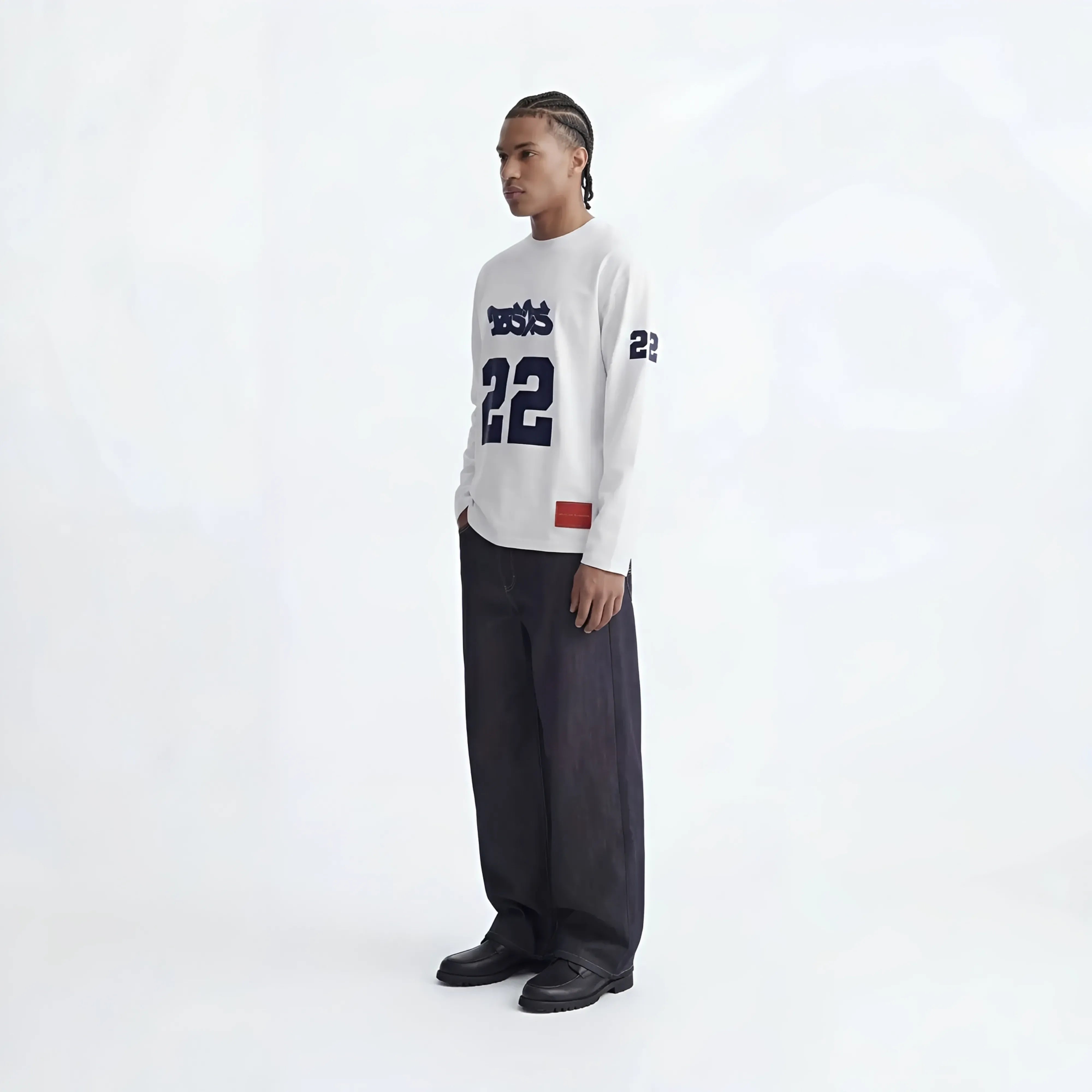 WHITE 22 LONGSLEEVE